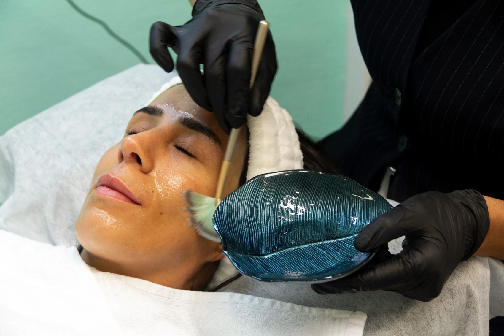 Needling mit Hyaluron Behandlung im Kosmetikstudio Ginie in Heidelberg.