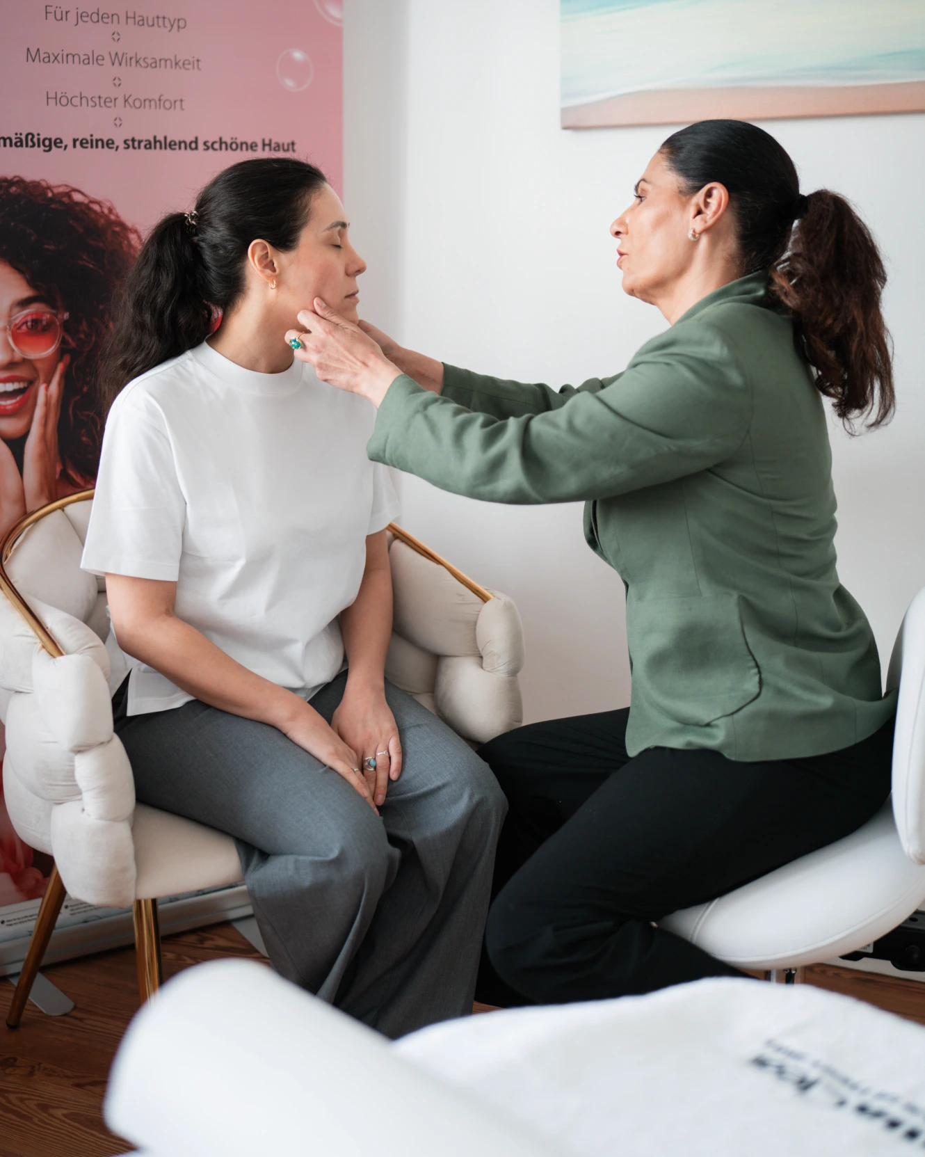 Microneedling Behandlung im Studio Ginié Heidelberg